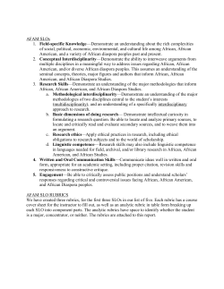 African American Studies