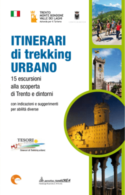ITINERARI di trekking URBANO