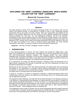 PAPER Template - Consiglio Nazionale delle Ricerche