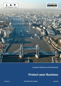 Protect your Business - Greater London Authority