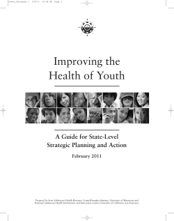 Improving the Health of Youth - National Adolescent Health