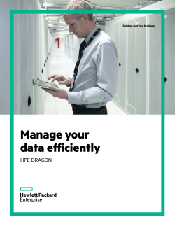 Manage your data efficiently