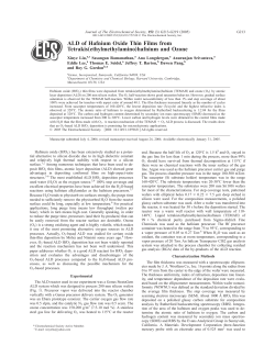 ALD of Hafnium Oxide Thin Films from Tetrakis