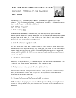 chapter # 12 > bonds