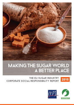 making the sugar world a better place