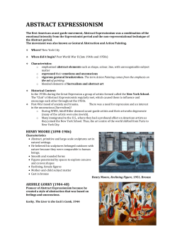 Abstract Expressionism Re