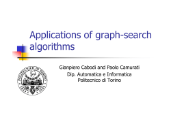 Applications of graph-search algorithms