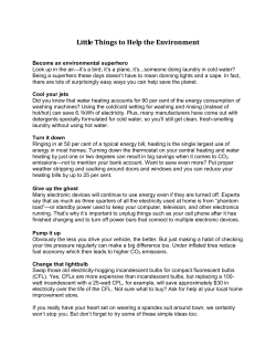 Little Things to Help the Environment
