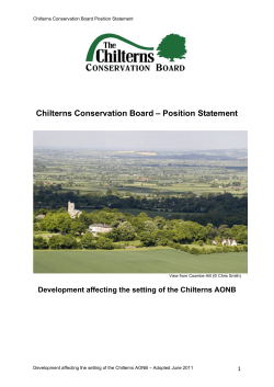 cotswolds conservation board position statement
