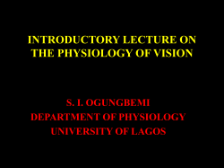 INTRODUCTRY LECTURE ON THE
