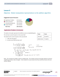 Grade 2 Mathematics Module 5, Topic B, Lesson 9