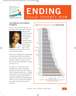 Ending Child Poverty Now Brief