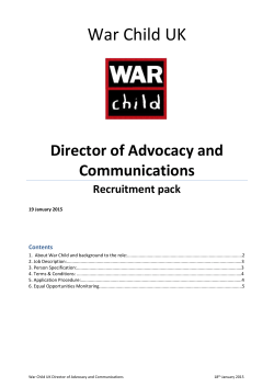 Interim Programmes Director