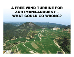 a free wind turbine for zortman/landusky &ndash; what could go wrong?