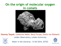 On the origin of molecular oxygen in comets