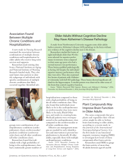 Association Found Between Multiple Chronic Conditions