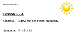 P(B  A) means Probability of event B occurring given event A has