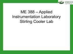Stirling Cooler Lecture