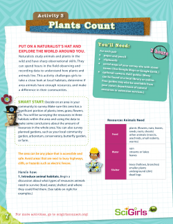 Plants Count - SciGirls CONNECT