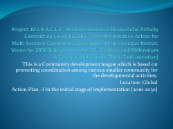 Community League - Challenge:Future