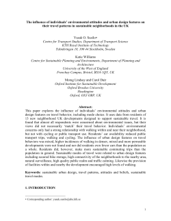 Proposed Title - UWE Research Repository