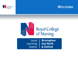 Fit for the Future: a message from the Royal College of Nursing