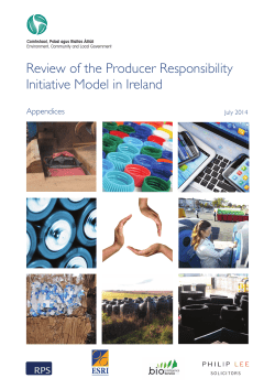 Review of the Producer Responsibility Initiative Model in Ireland