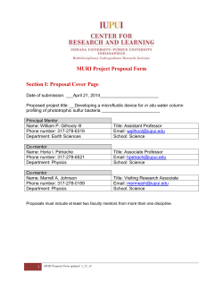 Proposal - IU Oncourse