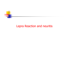 Lepra Reaction and neuritis