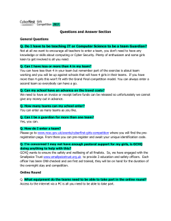 Cyber Girls FAQs