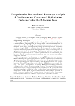Comprehensive Feature-Based Landscape Analysis of