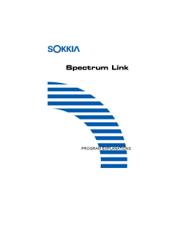 Spectrum Link Program Explanations