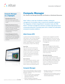 Compute Manager