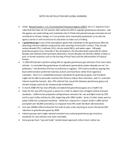 Air Pollution Global Warming - APA-NC