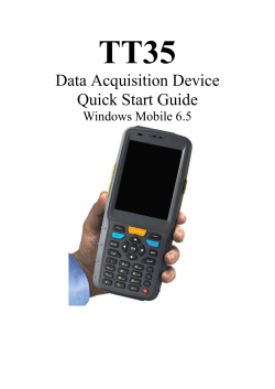 Data Acquisition Device Quick Start Guide
