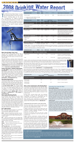 Where Does My Water Come From?