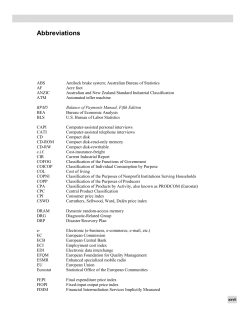 Abbreviations