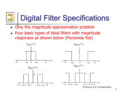 FIR Digital Filters