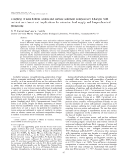 Carmichael, R. H., and I. Valiela. Coupling of near