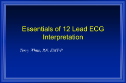12 Lead ECGs Introduction