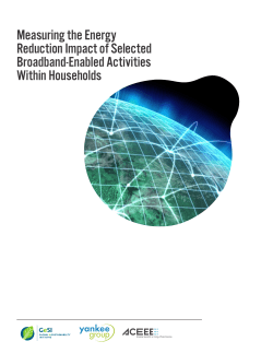 Measuring the Energy Reduction Impact of Selected Broadband