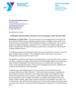 For More Information Contact: Multilingual Instruction Makes