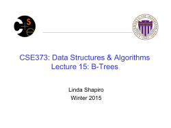 Splay Trees