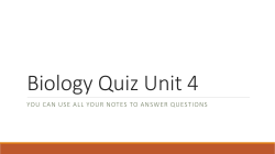 Biology Quiz