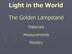 Light in the World - Providence Bible Church