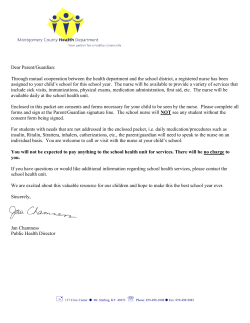 Dear Parent/Guardian: Through mutual cooperation between the