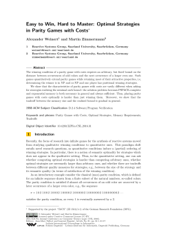 Easy to Win, Hard to Master: Optimal Strategies in Parity