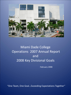 Slide 1 - Miami Dade College