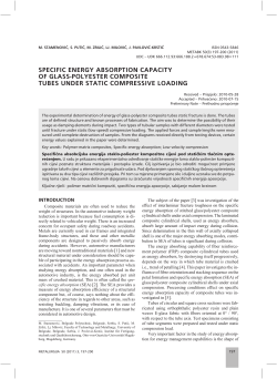 specific energy absorption capacity of glass