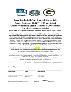 Broadlands Golf Club Football Game Trip